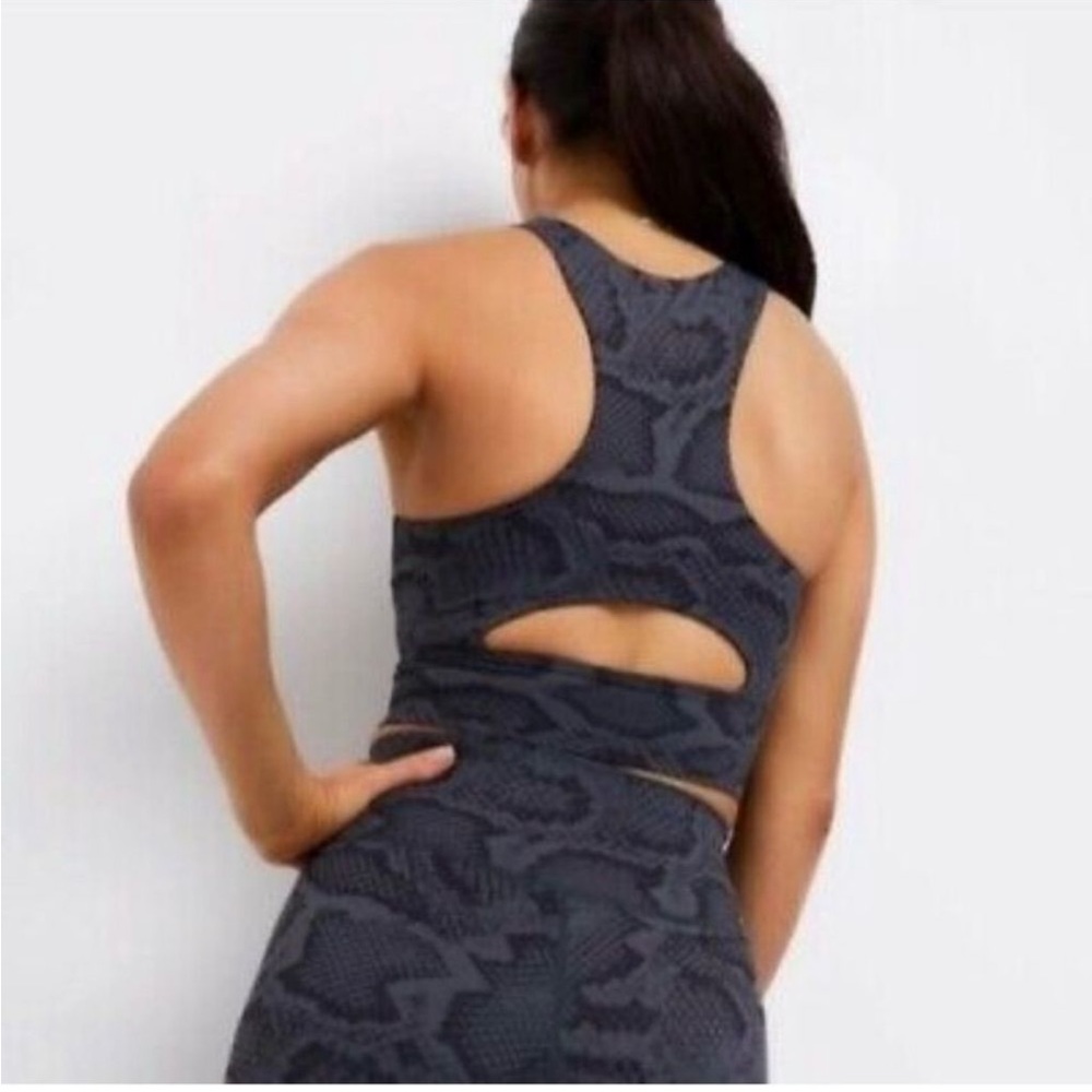 Allfenix Indie High Neck Python Longline Sports B… - image 3